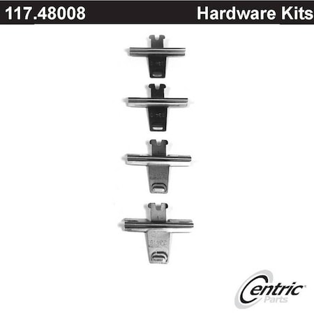 Centric Parts Disc Brake Hardware Kit, 117.48008 117.48008